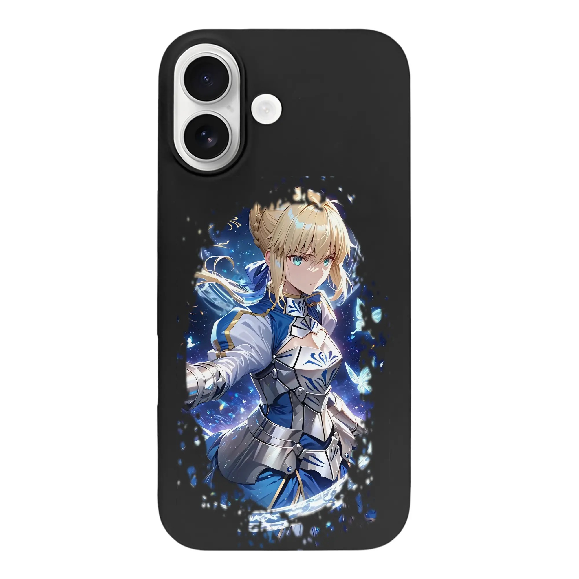 FGO グッズ,アルトリア - iPhone 17 シリーズ シリコンケース 薄型 耐衝撃 指紋防止 ソフトタッチカバー 精密フィット 傷防止 保護ケース iPhone 17/17 Air/17 Pro/17 Pro Max 対応